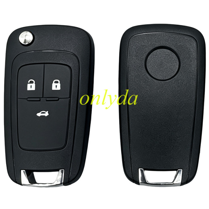 【Check Shell Interior | Not Hot Seller,2021 New Buick Excelle, Round badge, Integrated Back】For  Chevrolet/Buick remote key shell with round badge, the back is whole entity