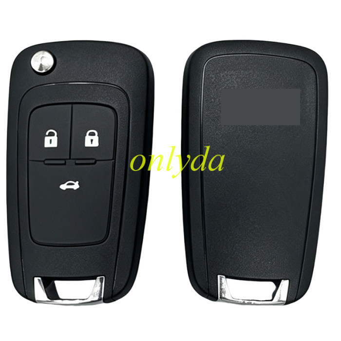【Check Shell Interior | Not Hot Seller， 2021 New Buick Excelle, with corss badge, Integrated Back】For  Chevrolet remote key shell with cross badge, the back is whole entity