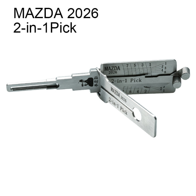 Mazda 2026 Genuine Lishi 2-in-1 Pick & Decoder (6E / CX-E)