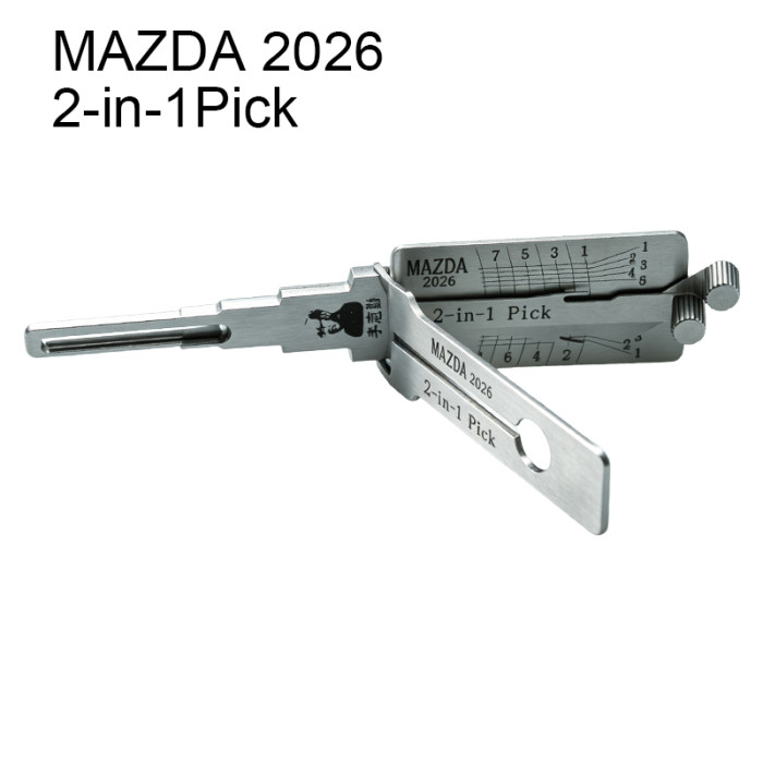 Mazda 2026 Genuine Lishi 2-in-1 Pick & Decoder (6E / CX-E)