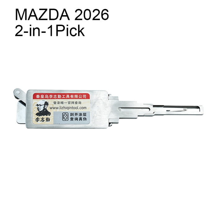 Mazda 2026 Genuine Lishi 2-in-1 Pick & Decoder (6E / CX-E)