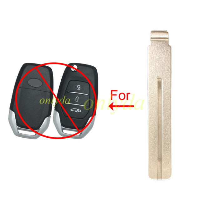 key blade for Maxus replacement key shell
