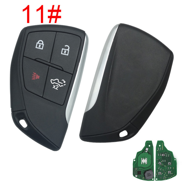 For Chevrolet ASK 434MHz ID49 Chip FCC ID: YG0G21TB2 Smart Remote Car Key Fob for Chevrolet Suburban Tahoe GMC Yukon 2021 2022 2023,pls choose button and PN number