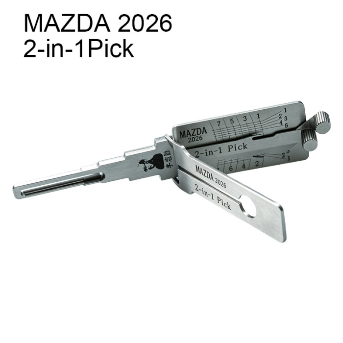 Mazda 2026 Genuine Lishi 2-in-1 Pick & Decoder (6E / CX-E)