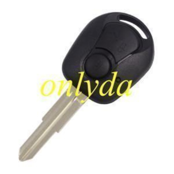 free shipping and no tax from HK warehouse 10pcs/lot For Ssangyong 2 button remote key blank