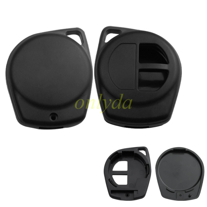 For Suzuki 2 button remote key shell without badge