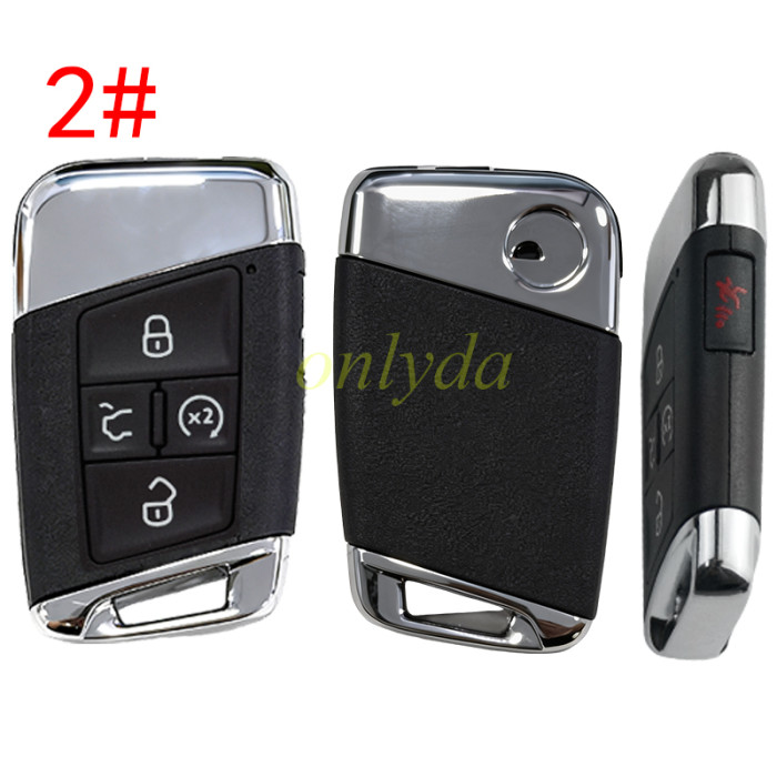For Volkswagen Magotan remote key shell 4Button