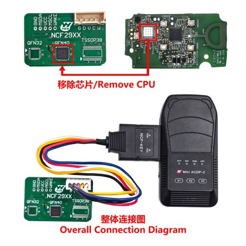 2026 Yanhua ACDP Module 47 with License A705 for 2018+ JLR Duplicate Key Without Removing RFA