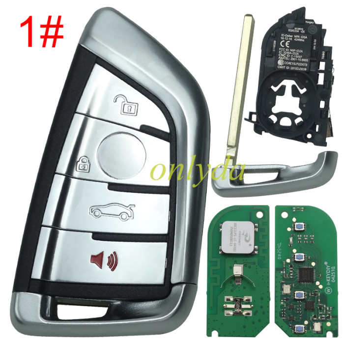 5pcs/lot Free shipping from HK  KEYDIY KD FGB58 Remote Key For KD-MATE, KD-X4 key programmer. Used for BMW FEM, BDC, CAS4, CAS4+, G Series BDC2/BDC3 IMMO systems. Can also be used ZB smart key.pls choose button