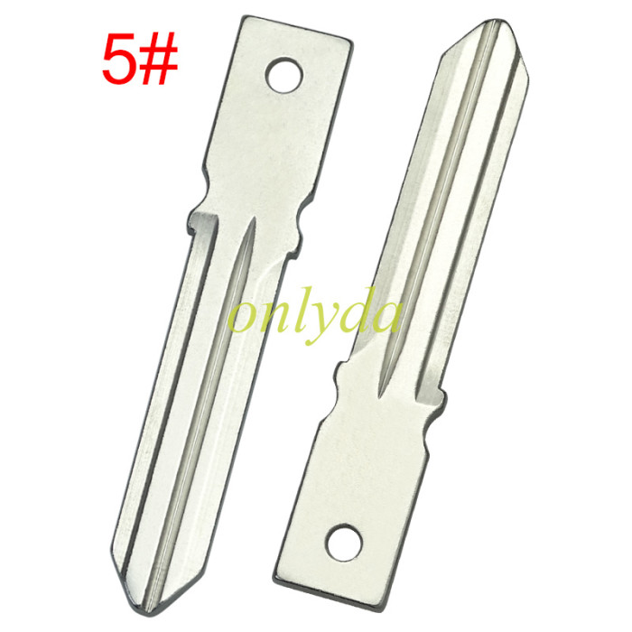 For Renault key blade   1# NE73/  2#3# VAC102/  4# HU166/ 5# HU179.  6#HU136 7#HU133 pls choose blade
