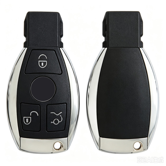Classic Mercedes‑Benz old‑style smart key  for Model 801 adapter box.