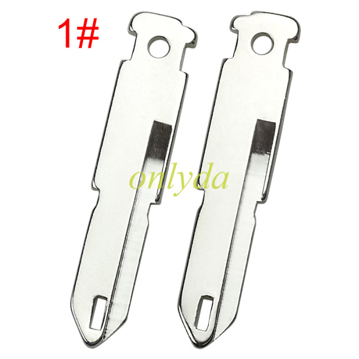 For Renault key blade   1# NE73/  2#3# VAC102/  4# HU166/ 5# HU179.  6#HU136 7#HU133 pls choose blade