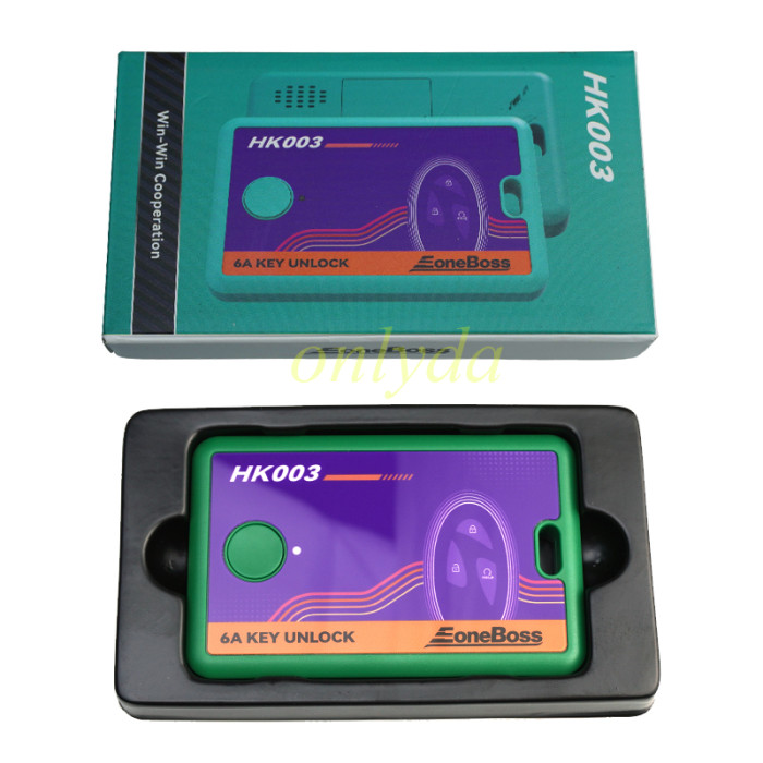 2026 Eoneboss HK003 6A Full Unlock Key Matching Tool for Hyundai/Kia 6A Smart Key System No Damage, No Disassembly Required, Direct Operation via APP+free 2pcs Hyundai 6A Adapters
