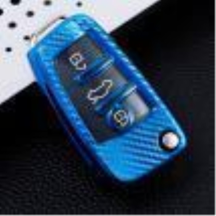 For Audi A3/Q3/Q2L/A1/S3 3 button TPU  protective key case, Transparent button , please choose the color
