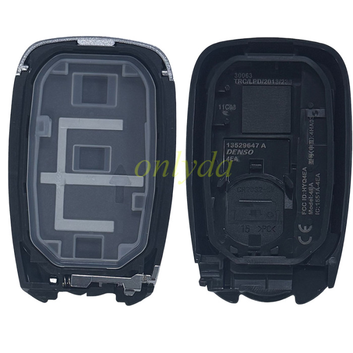 original Chevrolet 3 button remote key with 434MHZ with 4A chip