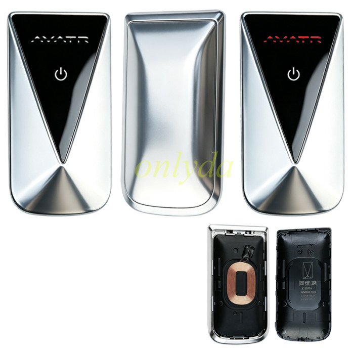 Original Avatr Car Keyless Bluetooth Remote Key for AVATR 11 Avatr 06 Avatr 07 Genuine Car Smart Remote Key with red light