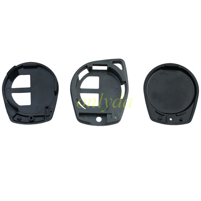 For Suzuki 2 button remote key shell without badge