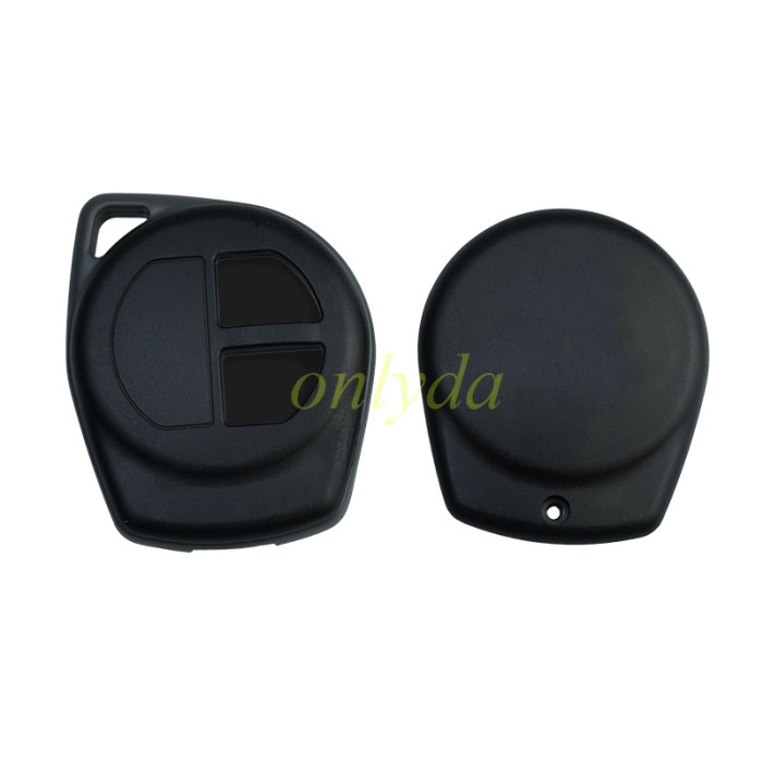 For Suzuki 2 button remote key shell without badge