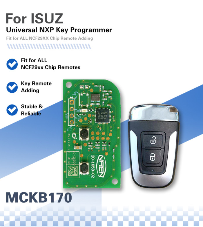 MCKB Hot Sell Adapter For ISUZU Model Work With NXP Killer Solder Free adapter easy to operate