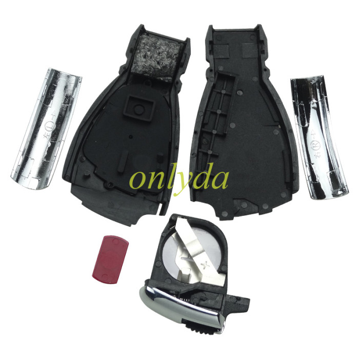 For Benz Mercedes uprade Replacement Car key shell without badge, pls choose the button