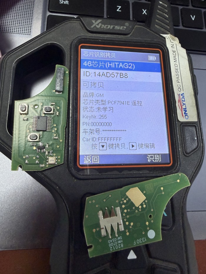 For  For Vauxhall Opel Astra J original  3 button remote key with 434mhz  5WK50079 95507070  46 chip GM(HITAG2) 7937E chip（PCF7937E_NCF295XE） electronics ready to program PCF7941E transponder unlocked.  key NO. : 255  Car ID :FFFFFFF
