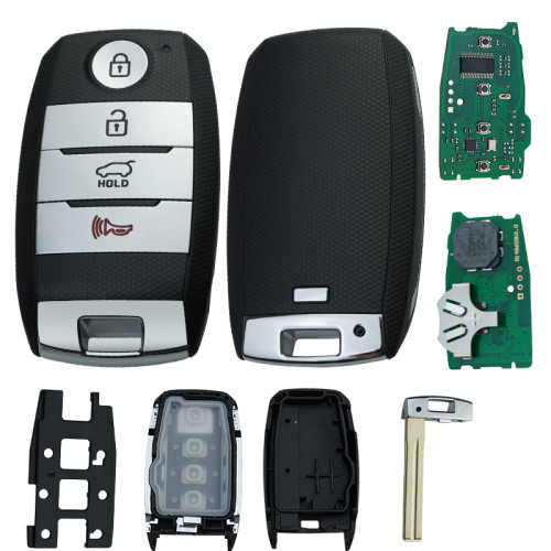 KIA Sedona 2015-2018  95440-A9100  Smart Remote Key 3+1 Buttons   433.92MHz   /     95440-A9100  /   ID47 Chip