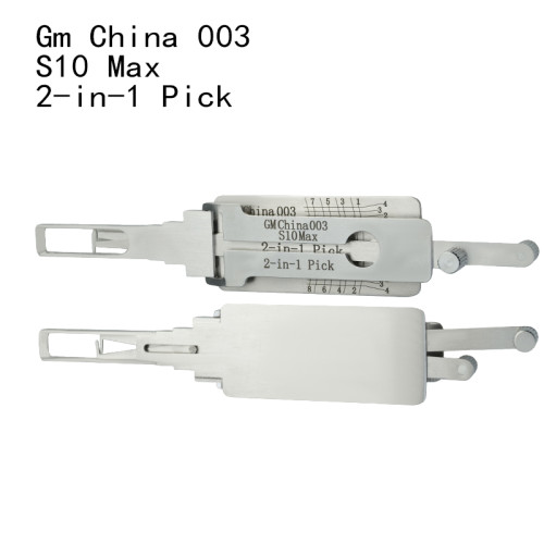 GM China 003 S10 Max 2 in 1 decode and lockpick