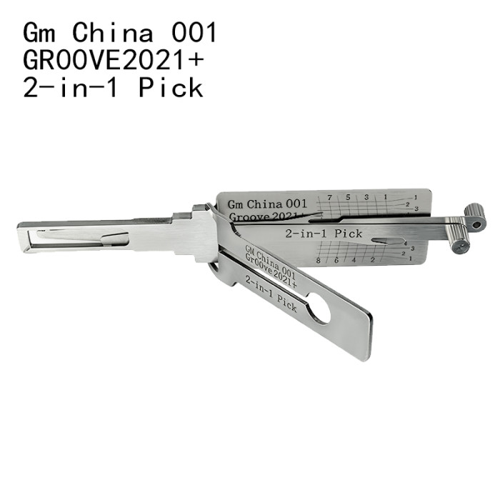 GM China 001 Groove 2021+ 2 in 1 decode and lockpick