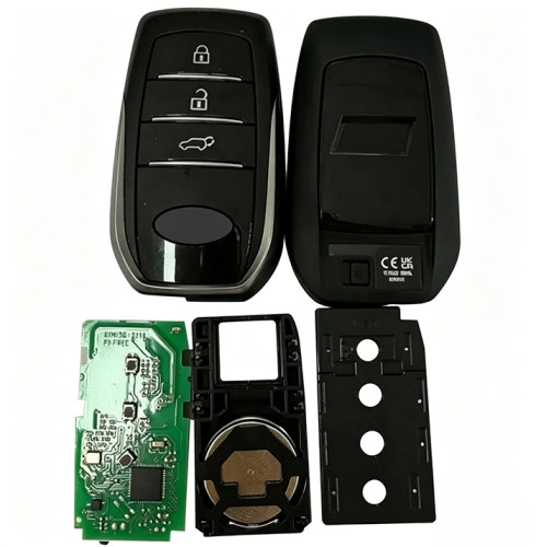 Original Toyota Land Cruiser GR 2022-2024 Genuine Smart Remote Key 3 Buttons  433.58-434.42MHz 8990H-60391 8A-89 H CHIP P4=BA  B3N2K2R 61M136-0010