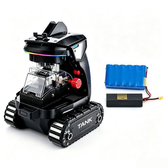 Free shipping from HK,2M2 TANK 2 Pro TANK II Pro CNC Key Cutting Machine ， Mobile APP Control，support Add House Keys Mul-T-lock, Dimple, Multi-point Keys