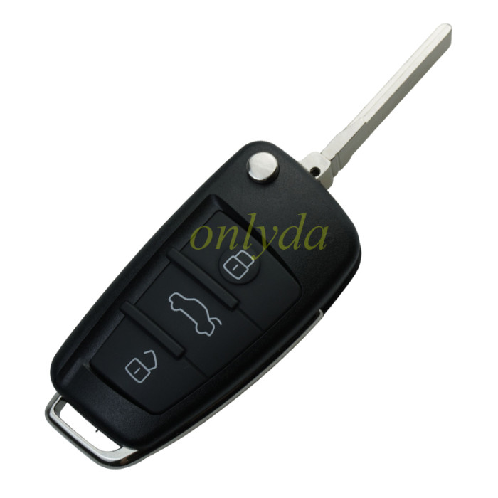 KYDZ Audi Q3  remote key 3 button   with ID48 chip 434mhz   8X0 837 220 2012-2018   Audi A1  2012-2016   Audi Q3