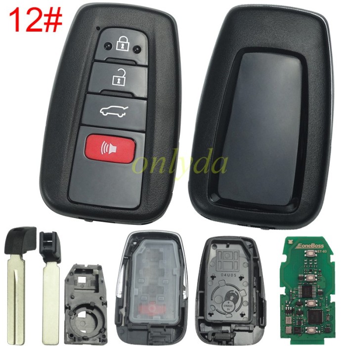 Eoneboss ET-03 universal key  for toyota, pls choose button