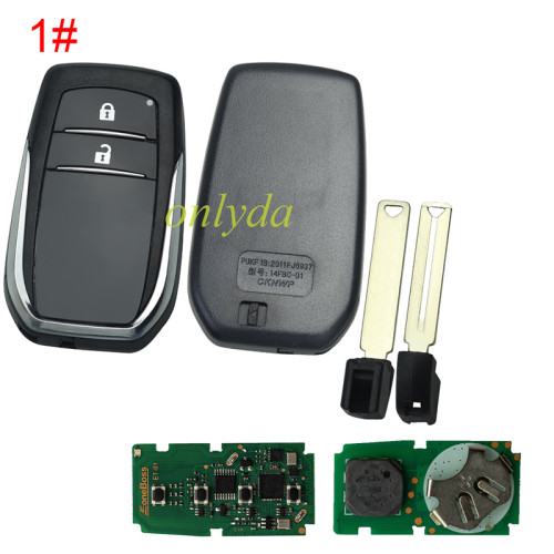 Eoneboss ET-01 universal key  for toyota, pls choose button model