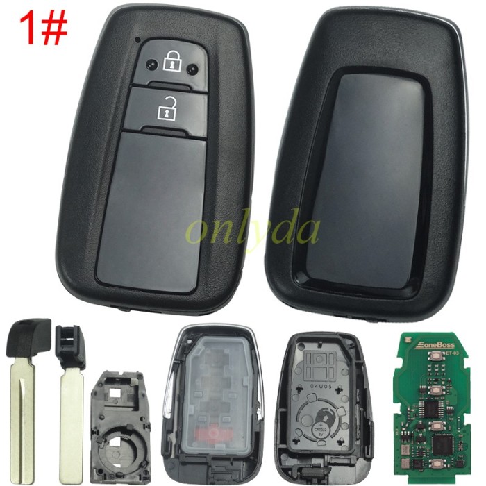 Eoneboss ET-03 universal key  for toyota, pls choose button