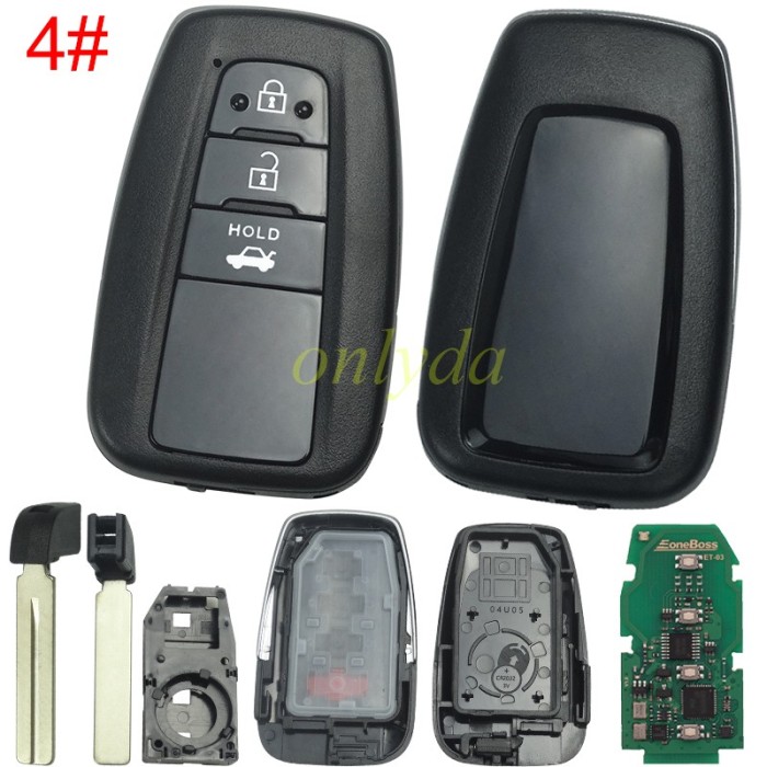 Eoneboss ET-03 universal key  for toyota, pls choose button