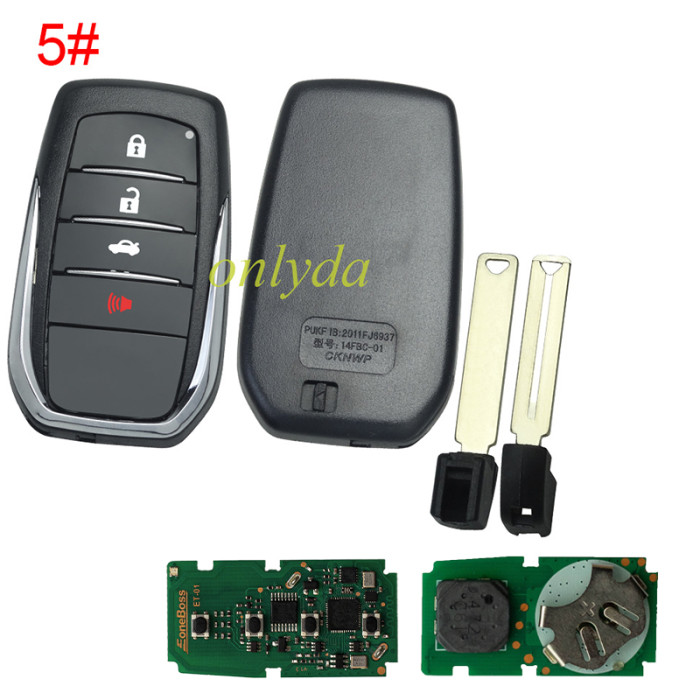 Eoneboss ET-01 universal key  for toyota, pls choose button model