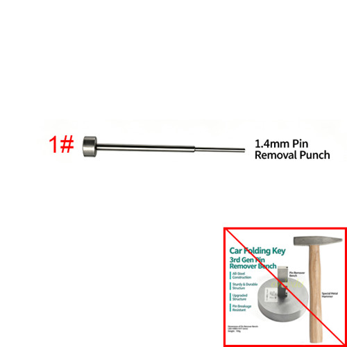pin for OLB-033M2,  1#1.4mm  removal needle, 2# 2.0mm installation needle, pls choose model