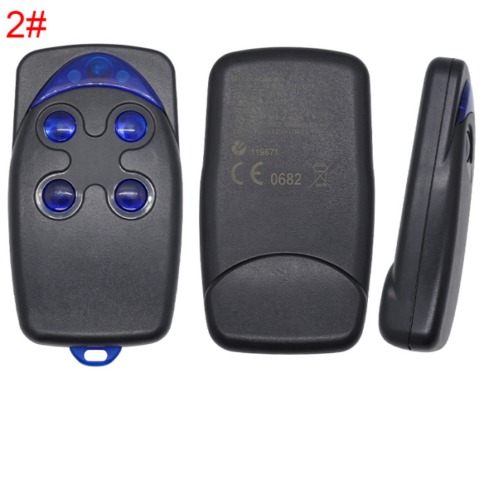 Compatible rolling-code remote control transmitter for roller shutters and garage doors (NICE FLOR-S 433.92 MHz)