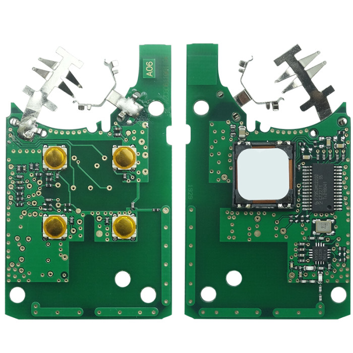 【High-Quality Aftermarket, ID4A PCF7953M】High quality Keyless card for Renault  Megane4, Talisman, Espace5 2016+ Smart Key With 4Buttons 285977147R 433MHz HITAG AES original PCF7953M ID4A CMIIT ID:2014DJ3371