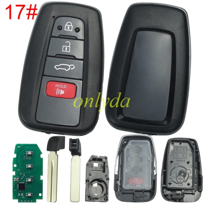 Eoneboss ET-13 universal key  for Toyota , pls choose button