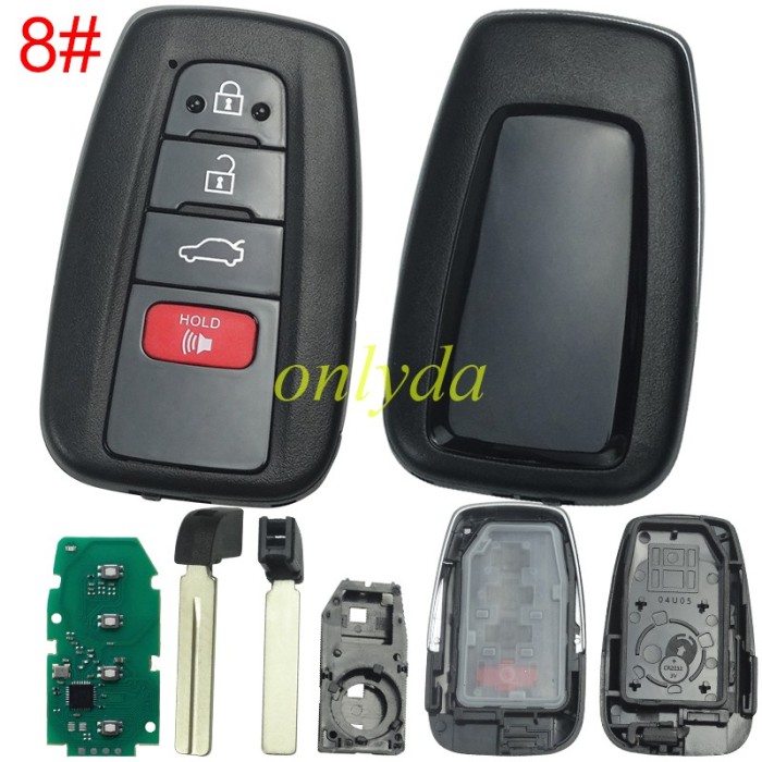 Eoneboss ET-13 universal key  for Toyota , pls choose button