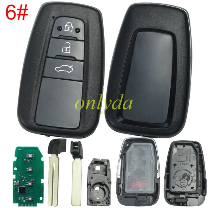 Eoneboss ET-13 universal key  for Toyota , pls choose button