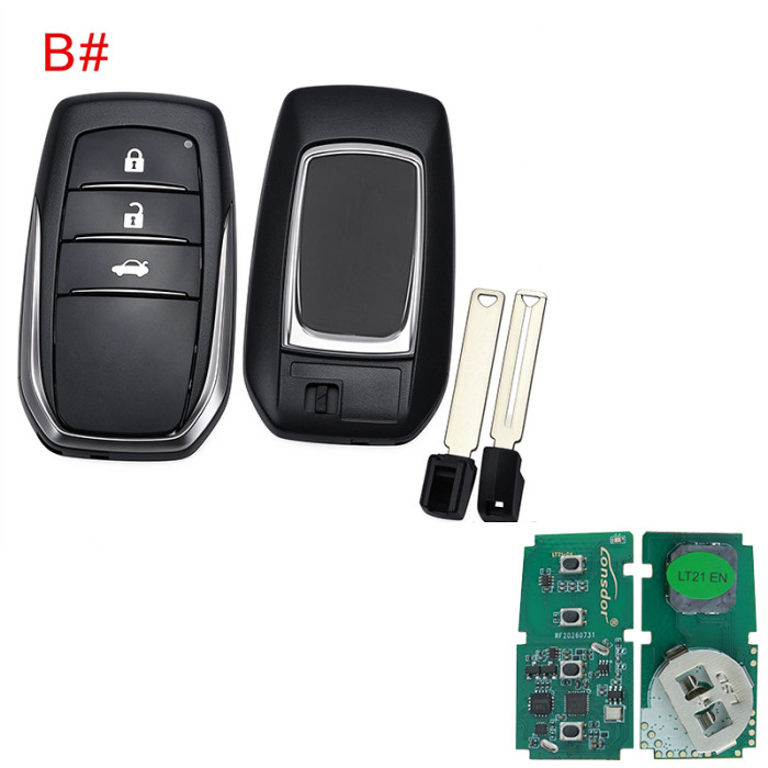 Lonsdor LT21-04 Smart Key  for 2025+ Toyota Lexus 8A B6 Type, pls choose button