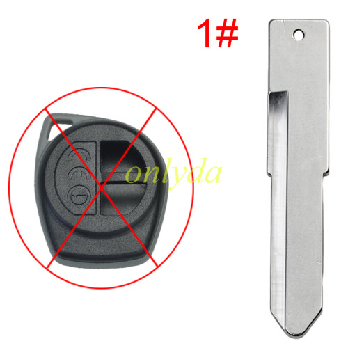 blade use for Suzuki key shell   Suzuki-B03, pls choose model