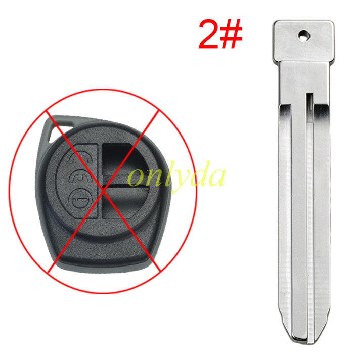 blade use for Suzuki key shell   Suzuki-B03, pls choose model