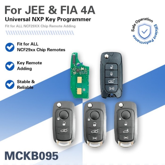 MCKB Hot Sell Adapter For Fiat  Model Work With NXP Killer Solder Free adapter easy to operate