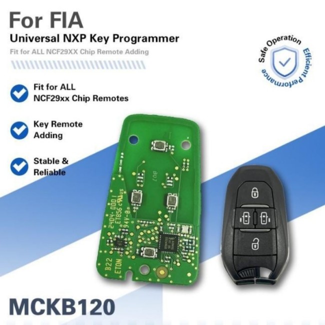 MCKB Hot Sell Adapter For Fiat Model Work With NXP Killer Solder Free adapter easy to operate