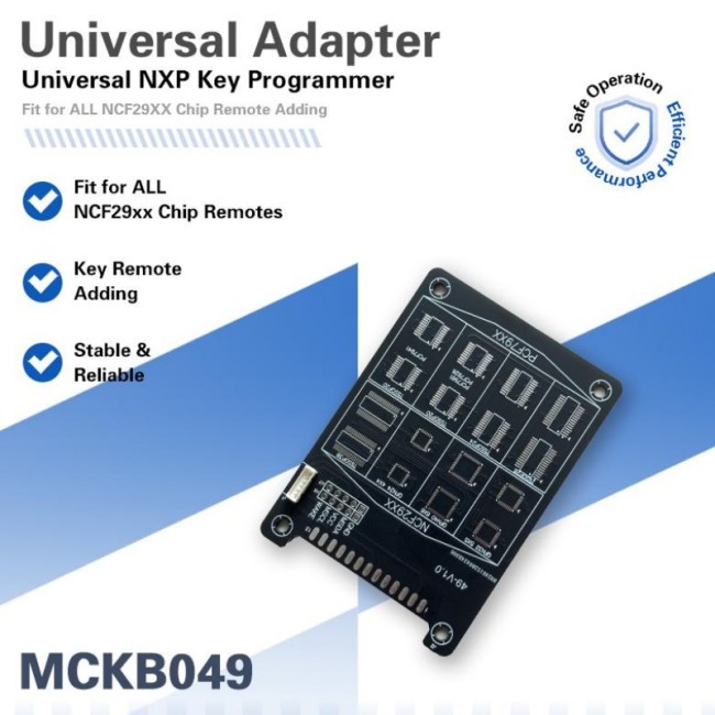 Universal Adapter   Model Work With NXP Killer Solder Free adapter easy to operate ,please choose the model
