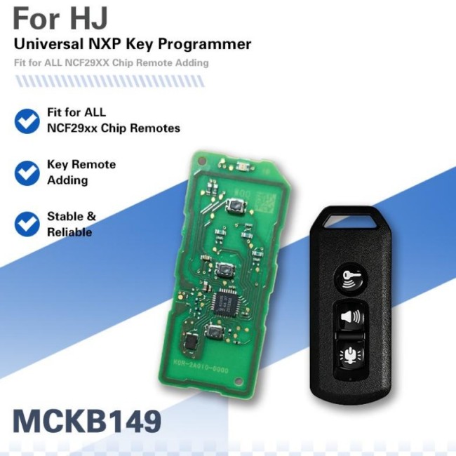 MCKB Hot Sell Adapter For Haojue Motorcycle Model Work With NXP Killer Solder Free adapter easy to operate