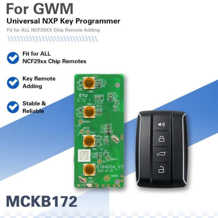 MCKB Hot Sell Adapter For GWM Model Work With NXP Killer Solder Free adapter easy to operate
